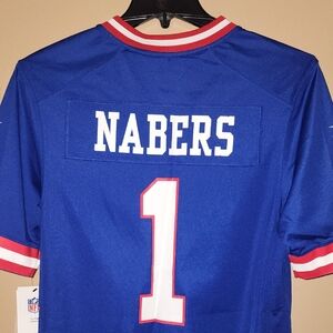 NEW YORK GIANTS MALIK NABERS NFL GAME JERSEY